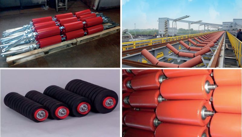 ROLLOREN VOOR BANDTRANSPORTOREN 