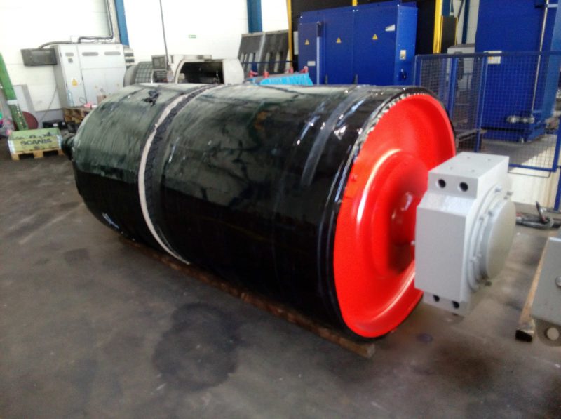 image AANDRIJFTROMMELS VOOR BANDTRANSPORTOREN  LINTER